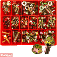 Champion - Hex Flange Set Screws Assortment - Metric Gr8.8 | CA200