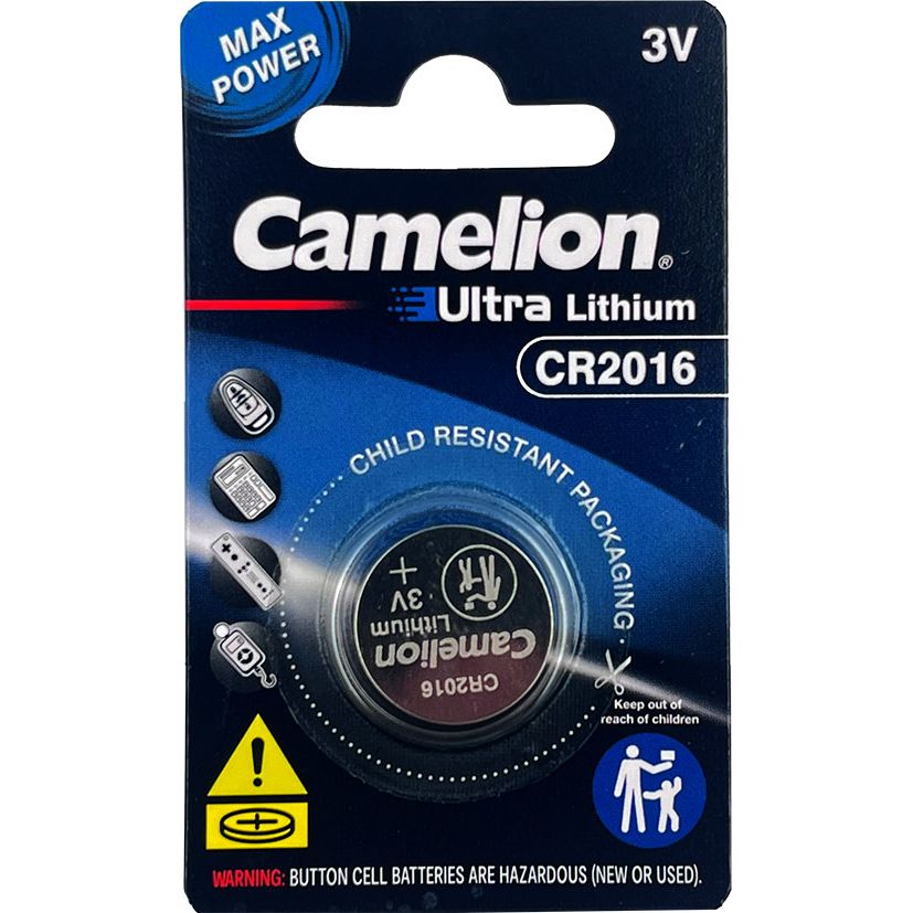 Power DC - Camelion Lithium 2016 Button Cell-CS | CA2016CS