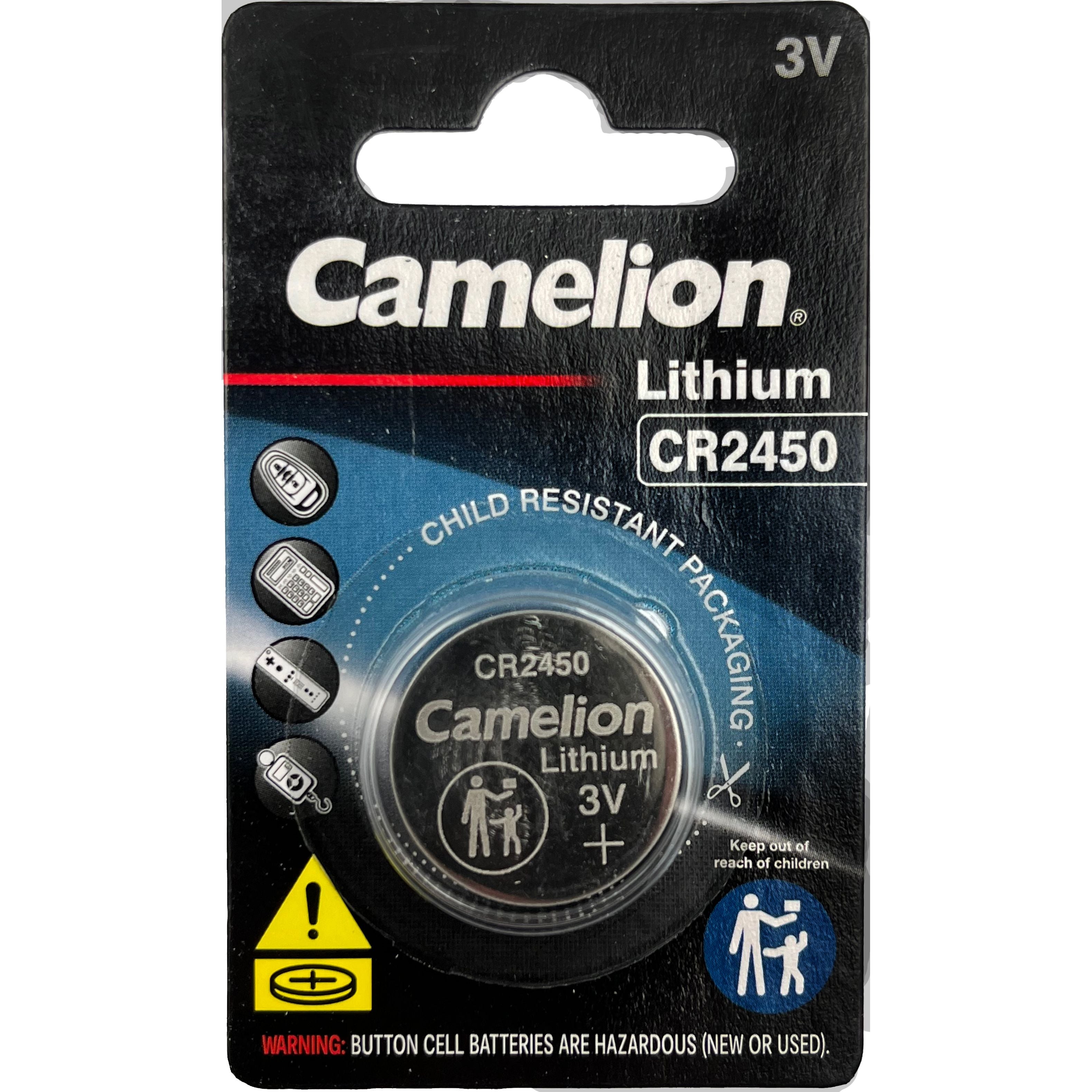 Power DC - Camelion Lithium 2450 Button Cell-CS | CA2450CS