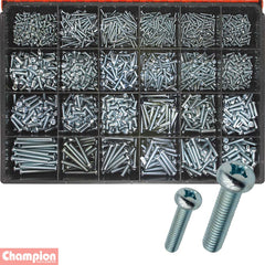 Champion - Machine Screw Pan Head Phillips Zinc Plated Master Kit | CA2705