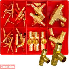 Champion - Brass Barbed T Joiner Assortment | CA27