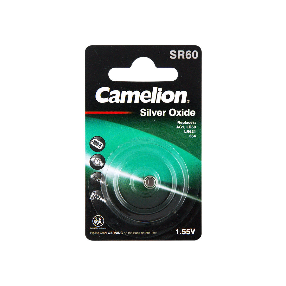 Power DC - Camelion Silver Oxide Sr621Sw Bp1 | CA364