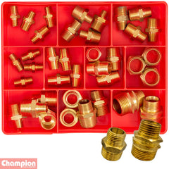 Champion - Brass Hex Nipple Fittings Assortment | CA47