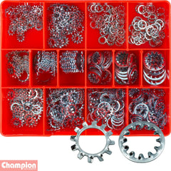 Champion - Internal/External Star Washer Assortment | CA510