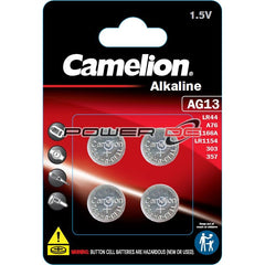 Power DC - Camelion Alkaline Lr44/Ag13 CS-Bp4 | CALR44/4CS