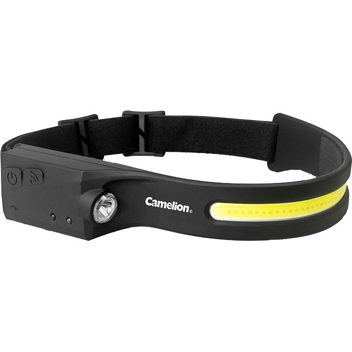 Power DC - Camelion Rechargeable Head Light-High Bright Cob Light-Black Head Band | CART218