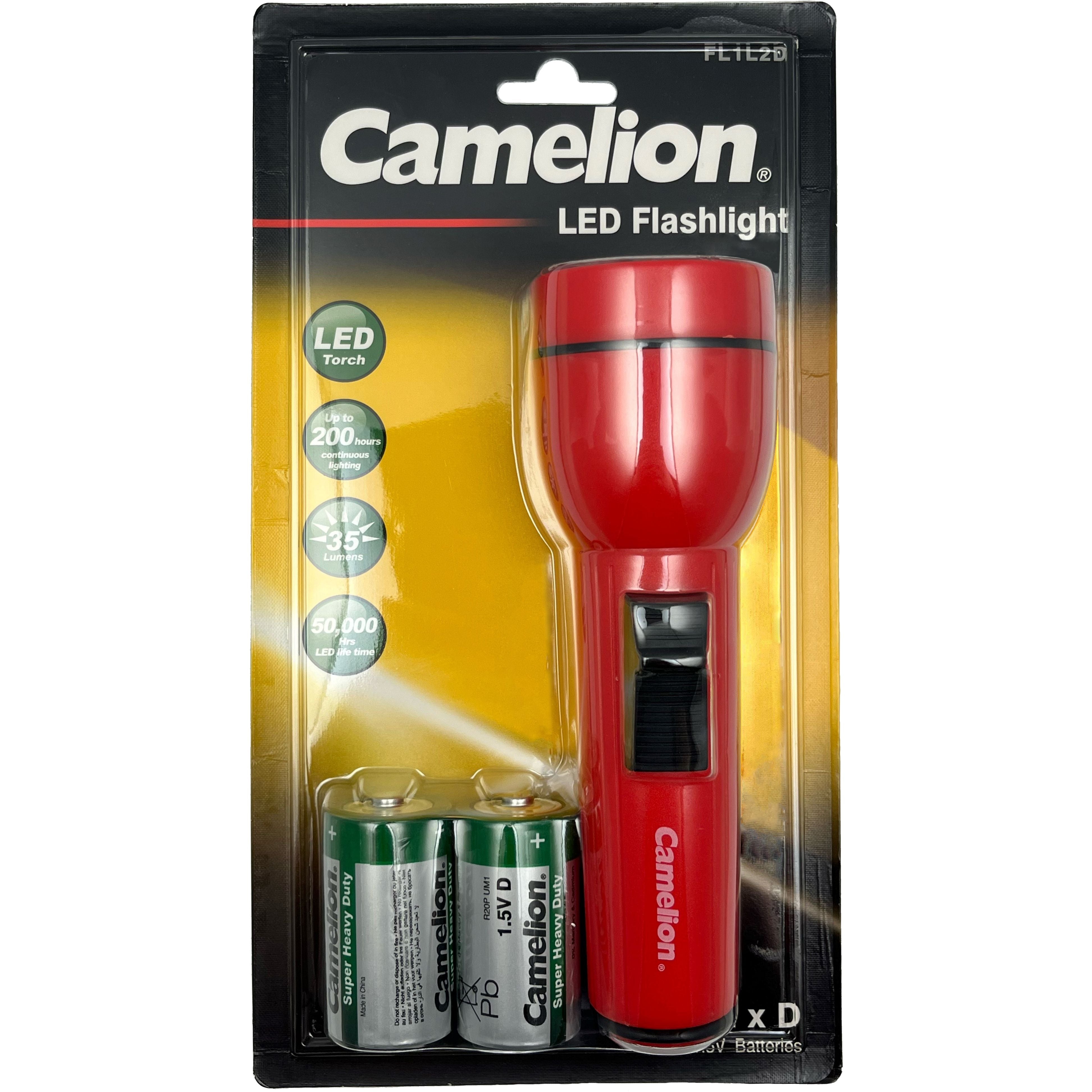Power DC - Camelion Torch 35Lm Led 2Xd Bp1 | CATFL2D