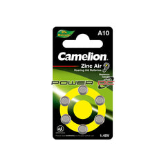 Power DC - Camelion A10 Zinc Air 1.45V Pack Of 6 | CAZA10