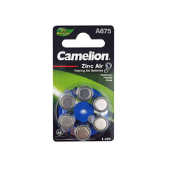 Power DC - CAMELION A675 Zinc Air 1.45V 6Pc | CAZA675