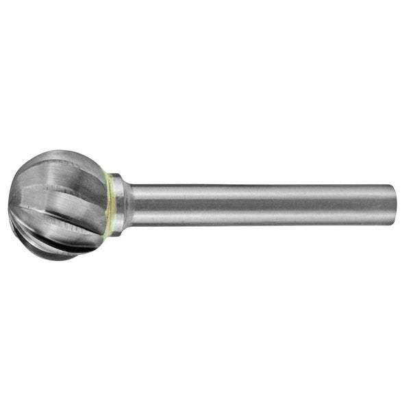 ITM - HOLEMAKER CARBIDE BURR, BALL SHAPE, 1/2" DIAMETER, 1/4" SHANK AC | CB-SD5-AC