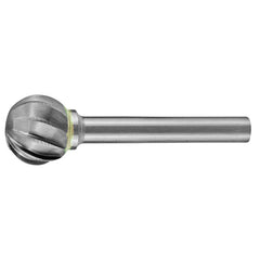 ITM - HOLEMAKER CARBIDE BURR, BALL SHAPE, 1/2" DIAMETER, 1/4" SHANK AC | CB-SD5-AC