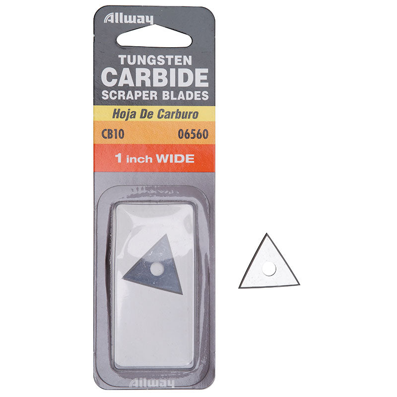 Allway 1in (25mm) Carbide Blade - Triple Edge - Carded (06560) Allway 1in