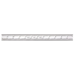 Starrett - 12in Blade 4R Grad Satin Chrome | CB12-4R