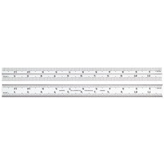 Starrett - 12in Blade 6R Grad Satin Chrome | CB12-6R