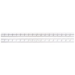 Starrett - 18in Blade 4R Grad Satin Chrome | CB18-4R