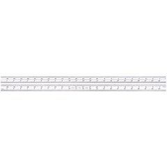 Starrett - 24in Blade 16R Grad Satin Chrome | CB24-16R