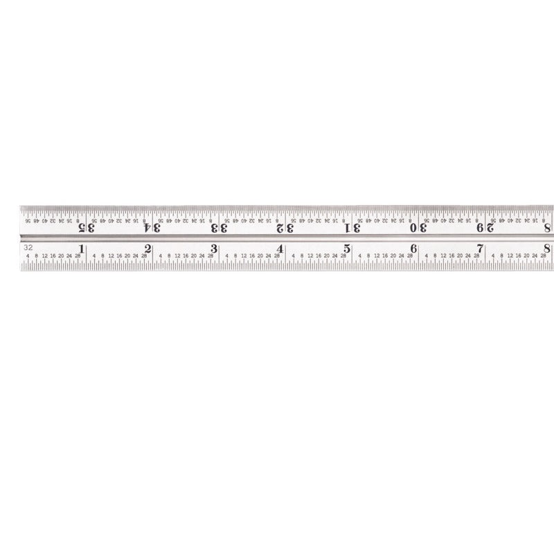 Starrett - 36in Blade 16R Grad Satin Chrome | CB36-16R