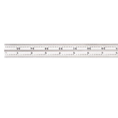 Starrett - 36in Blade 16R Grad Satin Chrome | CB36-16R
