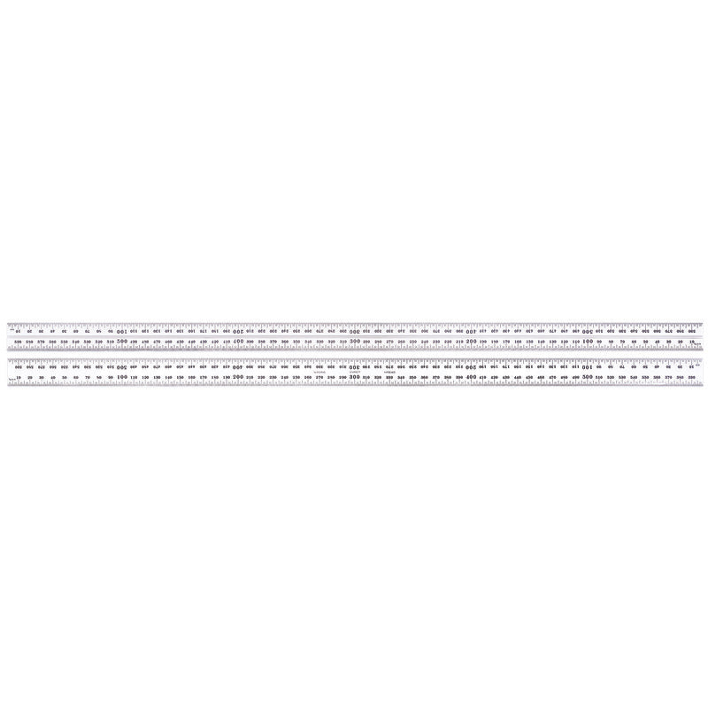 Starrett - 600mm Blade Satin Chrome MM Only | CB600-35