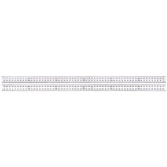 Starrett - 600mm Blade Satin Chrome MM Only | CB600-35