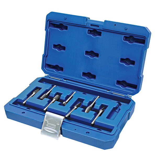 ITM - HOLEMAKER CARBIDE BURR SET, 6MM SHANK, 7PCE SB3, SC3, SD3, SF3, SH3, SL3, SM4 | CB6M-SET-10
