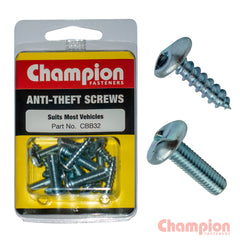 Champion - ANTI-THEFT SCREWS | CBB32