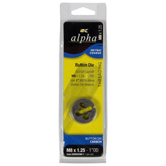 Carbon Button Die UNF-1/2 x 20-1.5OD-carded Carbon Button