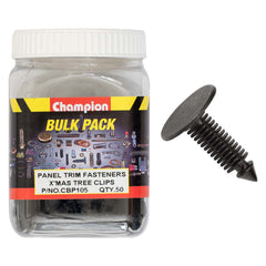 Champion - Xmas Tree Clips :black Length:18mm Hole:5mm Head:13mm | CBP105