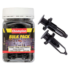 Champion - Push Rivets :black Length:28mm Hole:9mm Head:18mm | CBP163