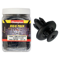 Champion - Scrivets :black Length:10mm Hole:7mm Head:17mm | CBP166