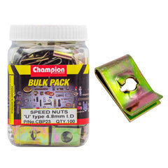 Champion - SPEED NUTS CAPTIVE 'U' TYPE 4.8mm I.D | CBP23