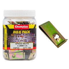 Champion - SPEED NUTS CAPTIVE 'U' TYPE 4.2mm I.D | CBP24
