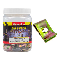 Champion - SPEED NUTS CAPTIVE 'U' TYPE 3.5mm I.D | CBP25