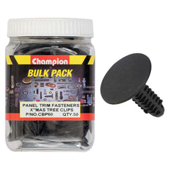 Champion - Xmas Tree Clips :black Length:22mm Hole:8mm Head:18mm | CBP60