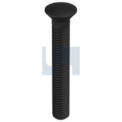 Hobsons - 1/2" x 3-1/2" - Plow Bolt Sq Neck - Plain - Grade 8 - UNC - Qty 25 | CBPG8PC0500350