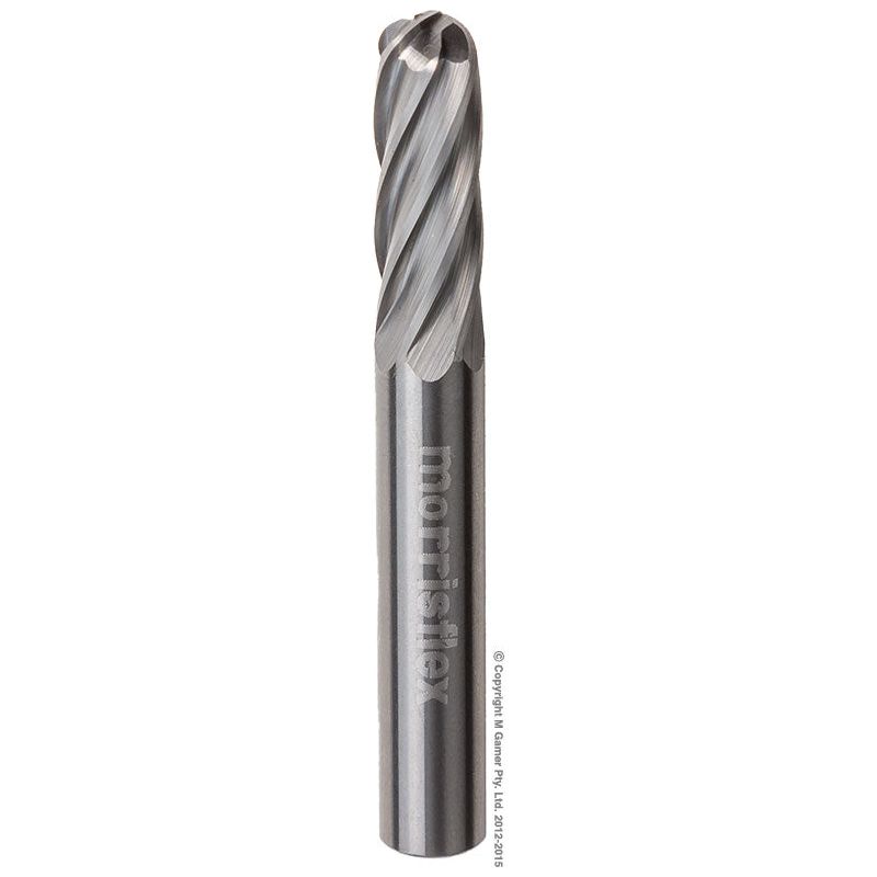 Morrisflex - Non-ferrous Radius Ended Cylinder Burr Size 1 | CBSC1NF