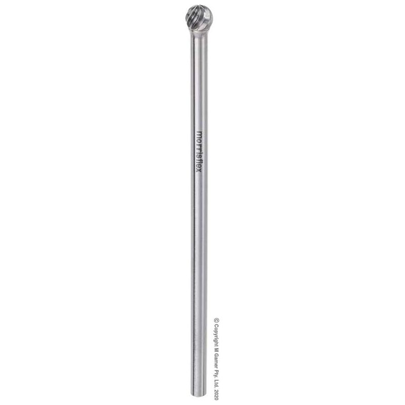 Morrisflex - Non-ferrous Extended Ball Burr Size 3 | CBSD3L6NF