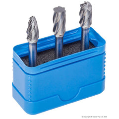 Morrisflex - 3/8" Head Non-ferrous Carbide Burr 3 Piece Set | CBSET3NF