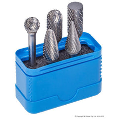 Morrisflex - 1/2" Head Carbide Burr Piece 5 Set | CBSET5
