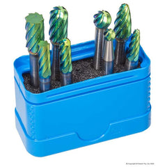 Morrisflex - 1/4" & 3/8" Head  Carbide Burr 8 Piece Set | CBSET8NG6C