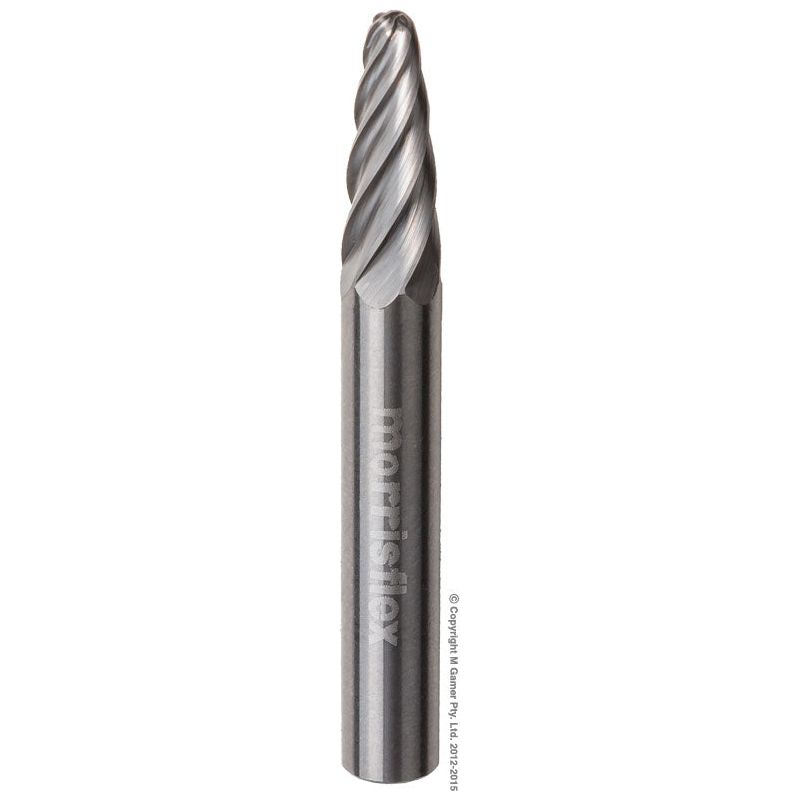 Morrisflex - Non-ferrous Ball Nosed Tree Burr Size 1 | CBSF1NF