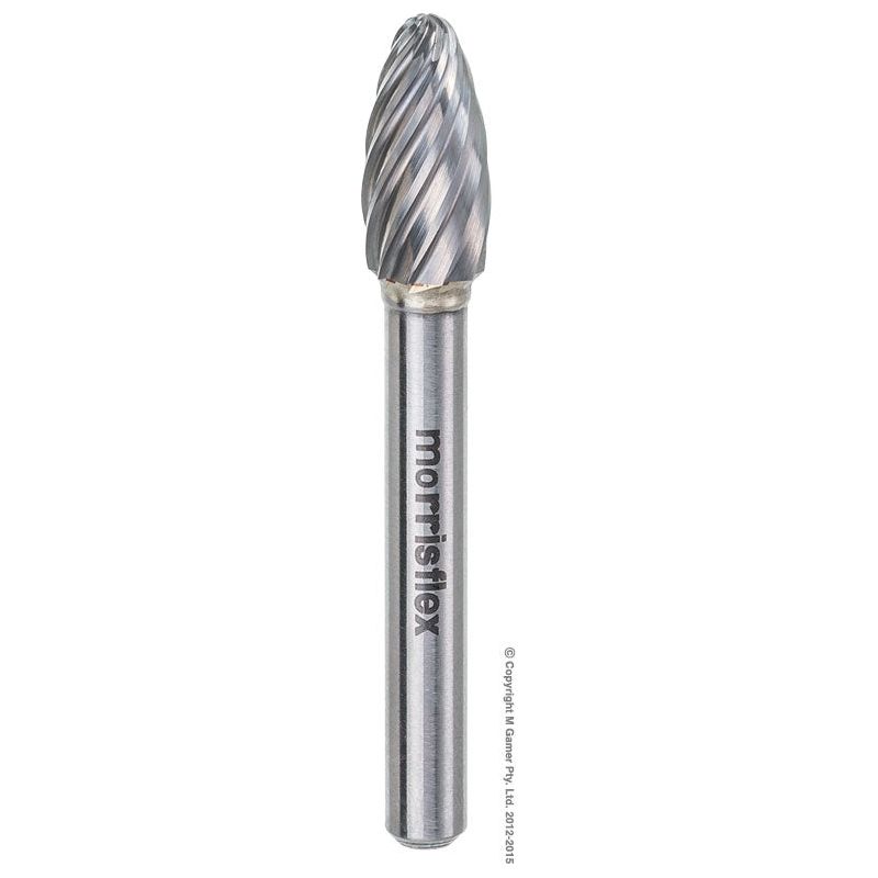 Morrisflex - Stainless Steel Ball Nosed Tree Burr Size 3 | CBSF3INOX