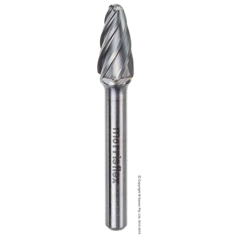 Morrisflex - Non-ferrous Ball Nosed Tree Burr Size 3 | CBSF3NF