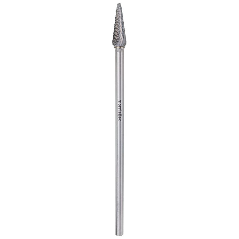Morrisflex - Extended Ball Nosed Cone Burr Size 3 | CBSL3L6