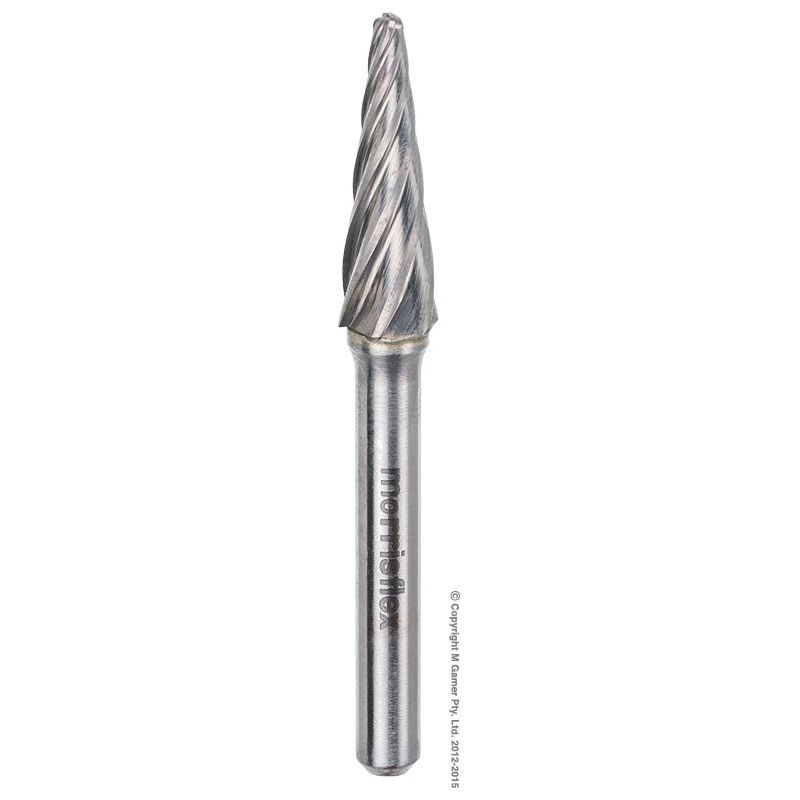 Morrisflex - Non-ferrous Ball Nosed Cone Burr Size 3 | CBSL3NF