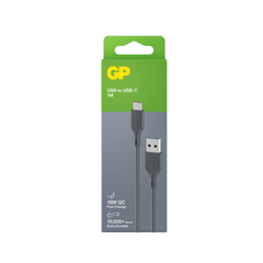 Powercell - GP Charge & Sync Cable 1m USB-A to USB-C - Grey | CC1N