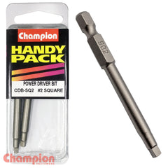 Champion - DRIVER BITS - #2 SQUARE DRIVE | CDB-SQ2