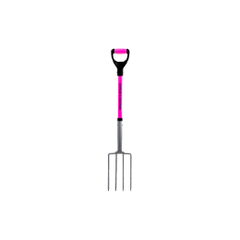 Spear & Jackson - Colours Fork Digging & Cultivating Fibreglass Pink | SJ-CDFP