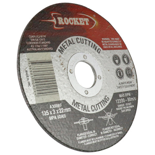 EHI - Cutting Disc Metal 125x3x22 A30rbf | CDM125322
