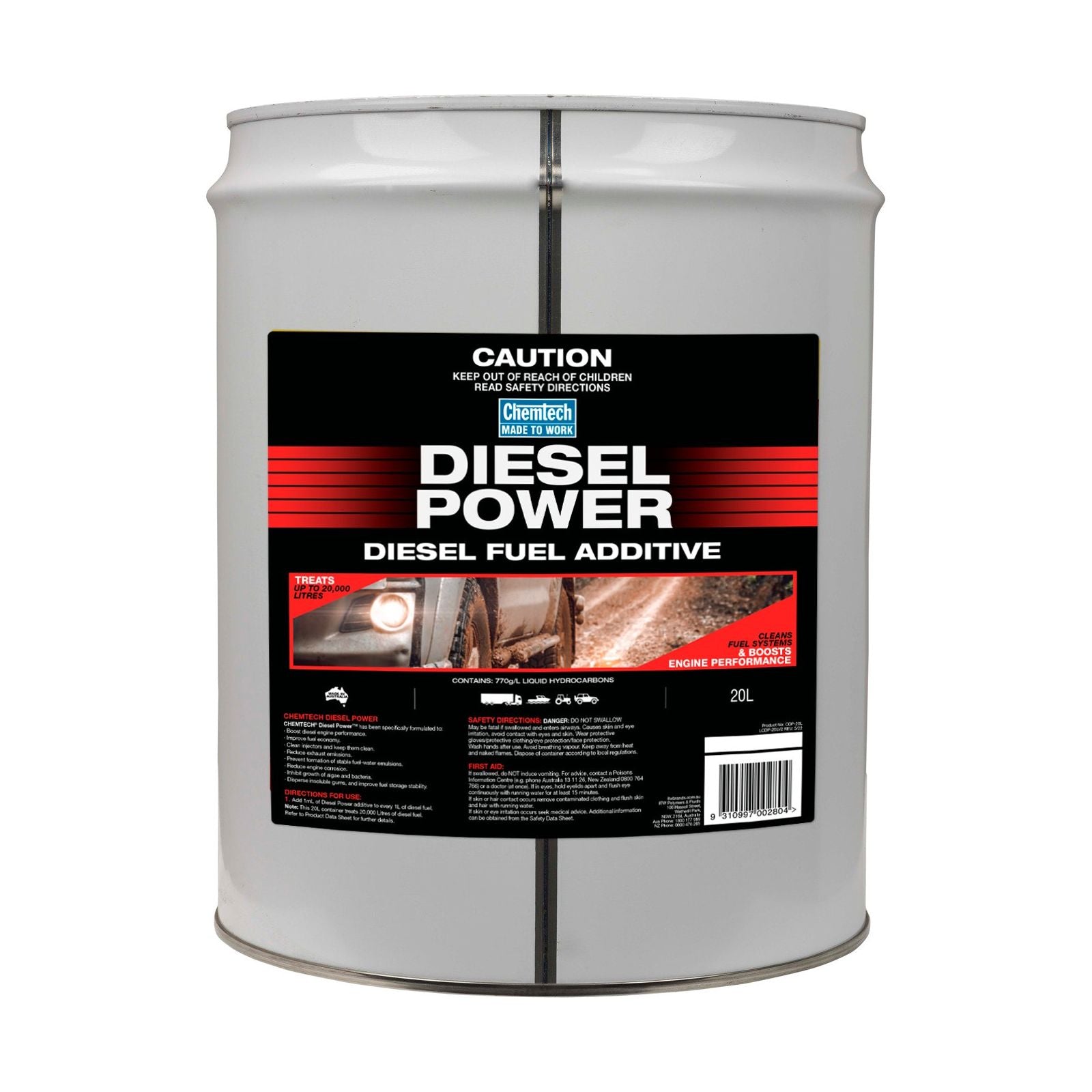 Chemtech - Diesel Power 20l | CDP-20L